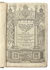 TRAVEL  KNOLLES, RICHARD. The Generall Historie of the Turkes.  1638